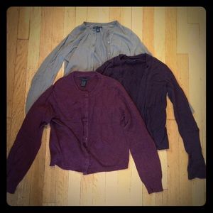 3 Cardigans!