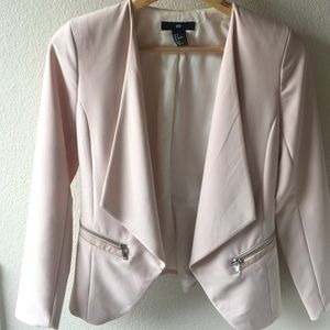 H&M blush blazer