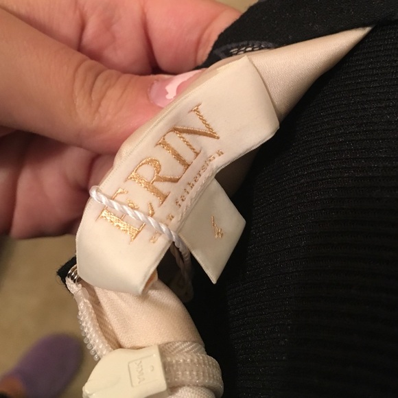 Beautiful Gown! beige and black color!evening gown - Picture 4 of 4