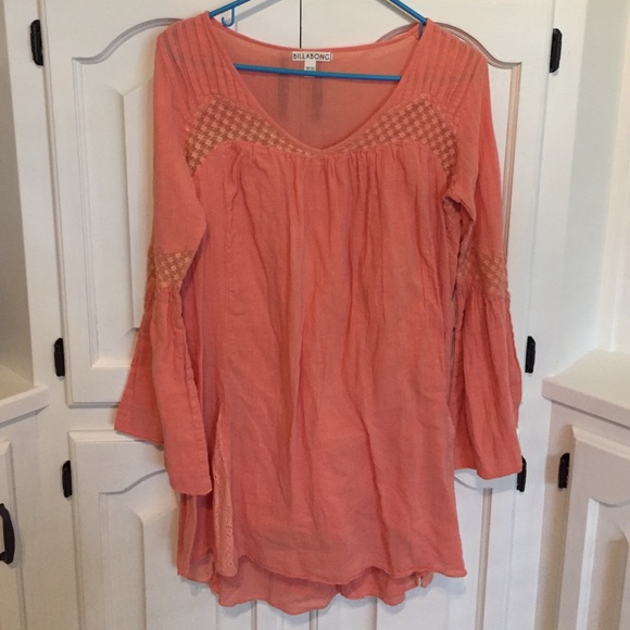 Billabong coral dress🍂