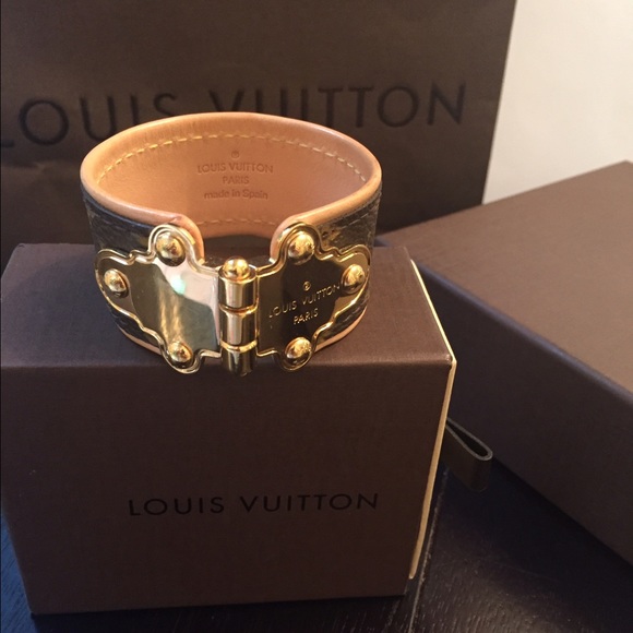 Louis Vuitton "Save it" Monogram Bracelet