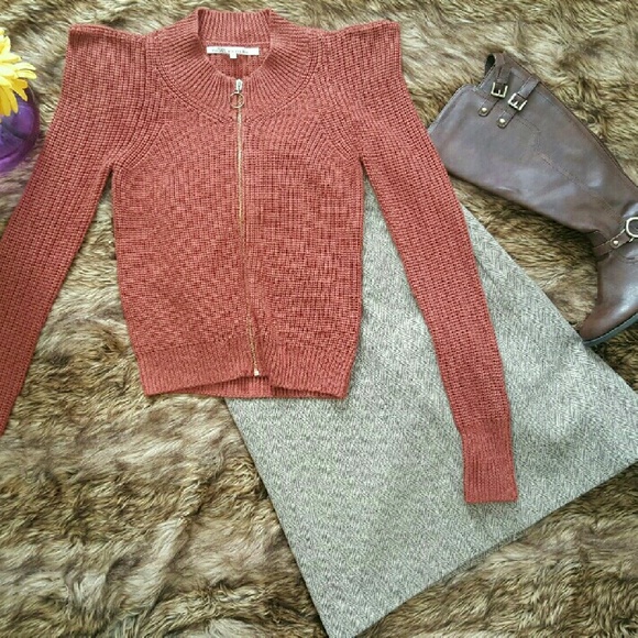 Cord sweater