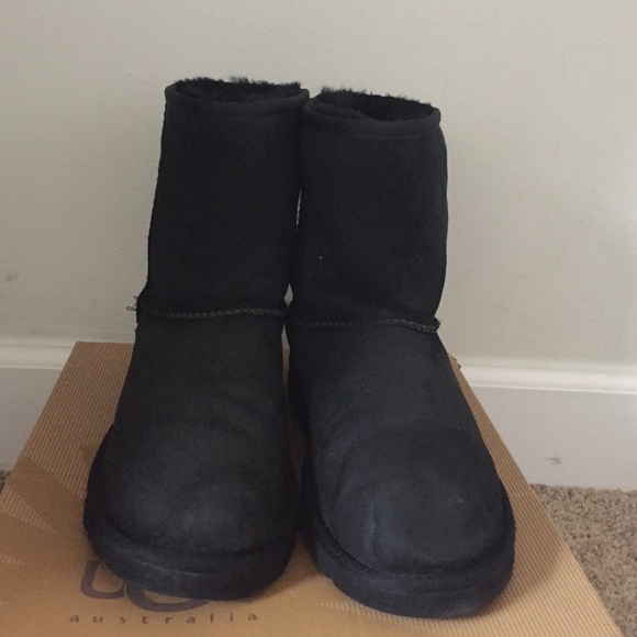 Black Ugg classic boots