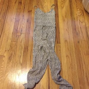 Free People Printed Jumpsuit