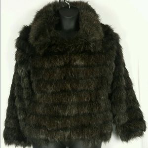 MICHAEL KORS faux fur jacket