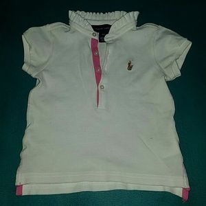 *SOLD Toddler Girls Ralph Lauren Polo Shirt S 2T