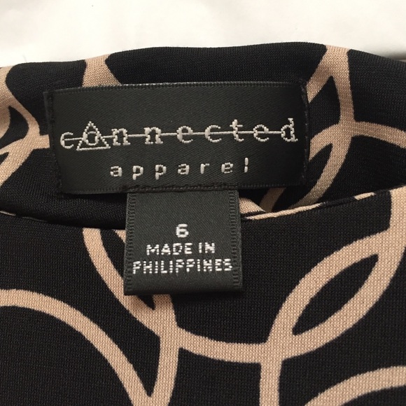 Connected Apparel Ruched Dress - Picture 3 of 3