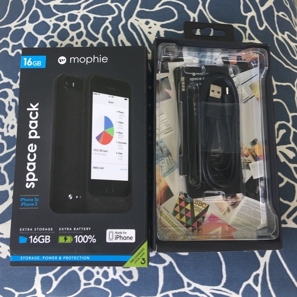 Mophie 16 gb space & juice pack for iPhone 5/5s