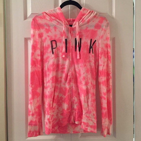 Victoria's Secret PINK Tie Dye Hoodie