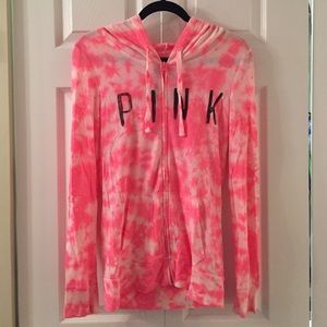 Victoria's Secret PINK Tie Dye Hoodie