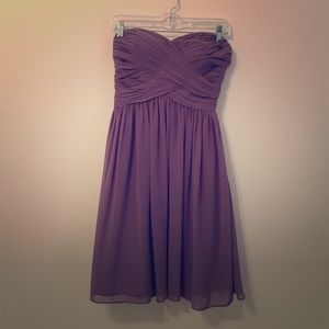 Bill Levkoff bridesmaid dress style 724 lilac