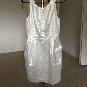 Club Monaco Metallic dress