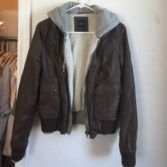 OBEY sweatshirt jacket