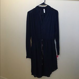 xhilaration blue dress size large
