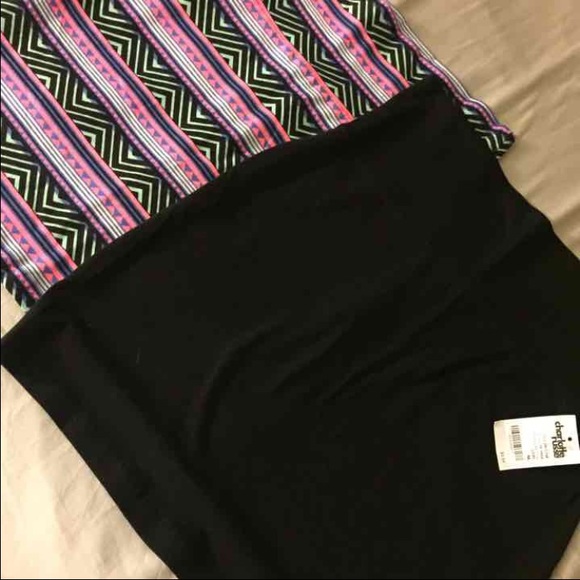 Bundle: 2 mini skirts! Black skirt NWT!