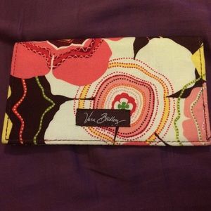 Vera Bradley checkbook cover