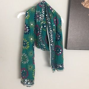 Nordstrom Colorful Embellished Scarf