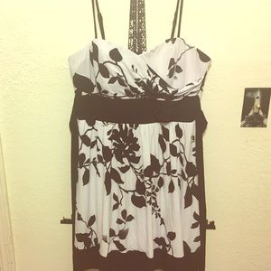 Spaghetti strap formal dress