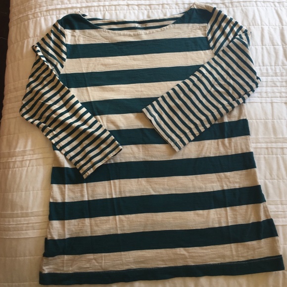 LOFT Tops - Striped T-Shirt