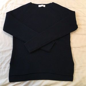 Everlane wool sweater, navy, size XS (new!)
