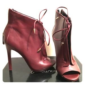Boutique 9 B-Torrino Peep Toe Booties