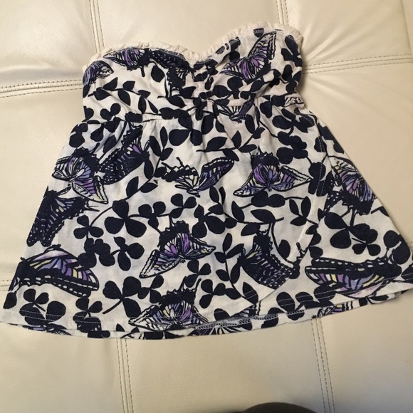 5 for $25Cute Aeropostale Butterfly Top size small
