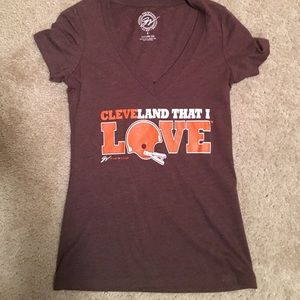 Cleveland That I Love V-Neck (Cleveland Browns)