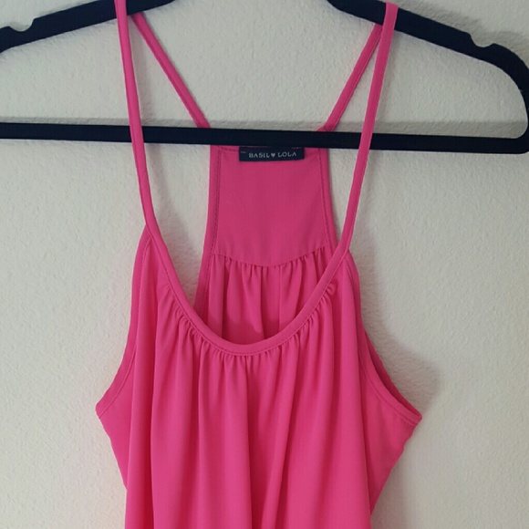 Racer back blouse