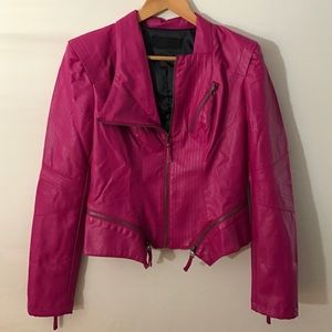 BLANKNYC vegan leather jacket