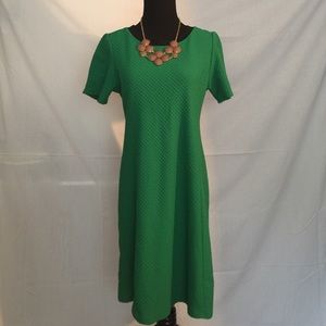 Green dress