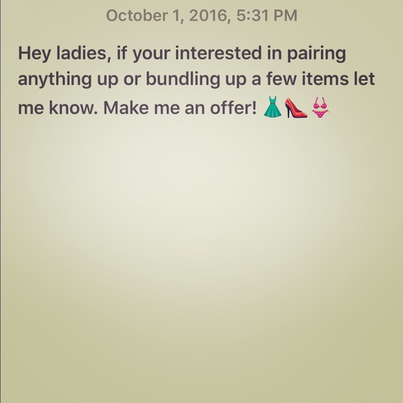If your interested in pairing up items.