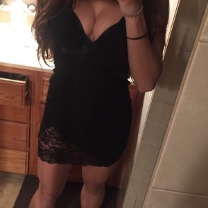 Sexy black dress from misguided, tags still on