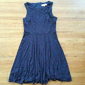 LOFT - Petite Dotted Knit Dress