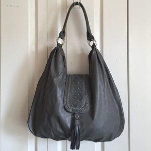 Gray purse