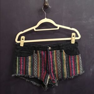 High waisted shorts