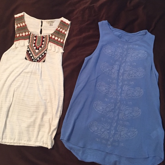 2 lucky brand tank tops!!