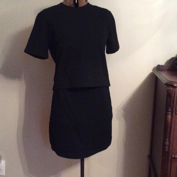 Vintage 100% Wool 2-Piece Skirt and Top