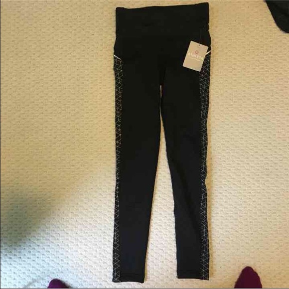 Athleta fleece tights/leggings