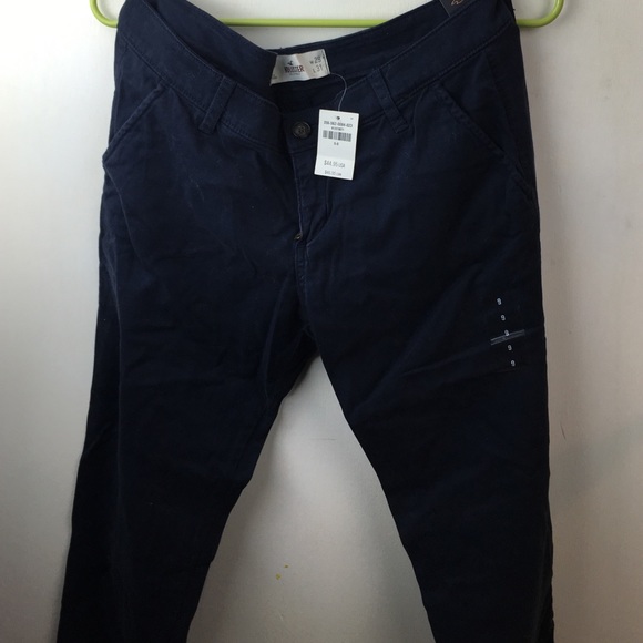Hollister khaki navy pants