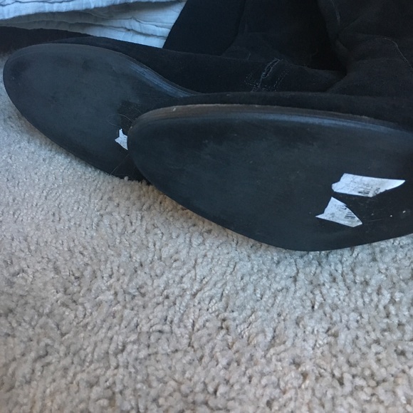 Steve Madden tyga suede black over the knee boots - Picture 4 of 4