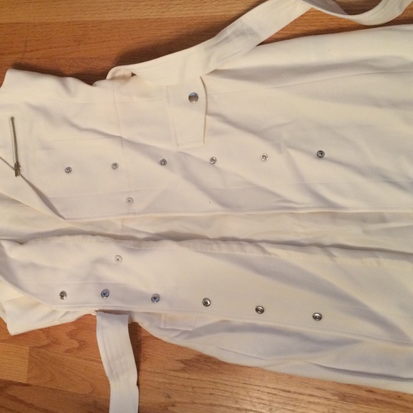 NWT H&M Cream Mini Dress - Picture 5 of 5