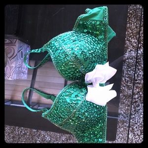 green rave bra! 🍀
