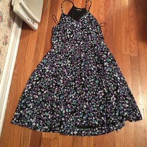 Express floral dress