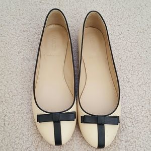 New J. Crew Leather Flats