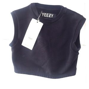 Yeezy (Season 1) Black Crop Top