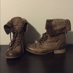 Steve Madden Troopa Combat Boots