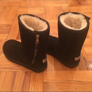 UGG Black Suede Boots