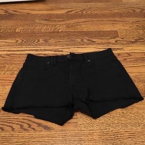 Madewell black Jean shorts