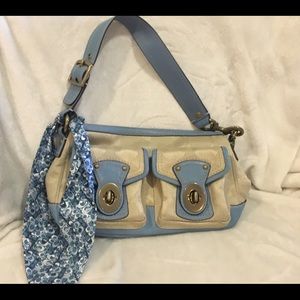 Coach bag. Worn once