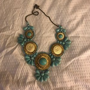 Tortoise statement necklace